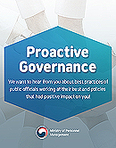 Proactive Governance